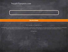 Tablet Screenshot of buyphillipsparts.com